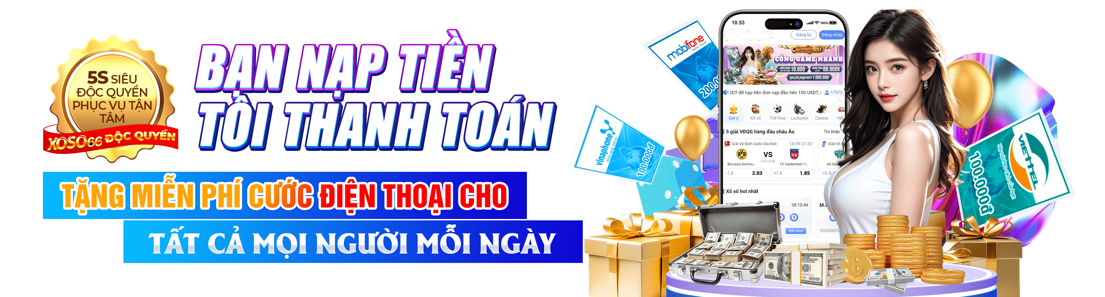 Hình ảnh quảng cáo của manclub hiển thị nền tảng và các lợi ích